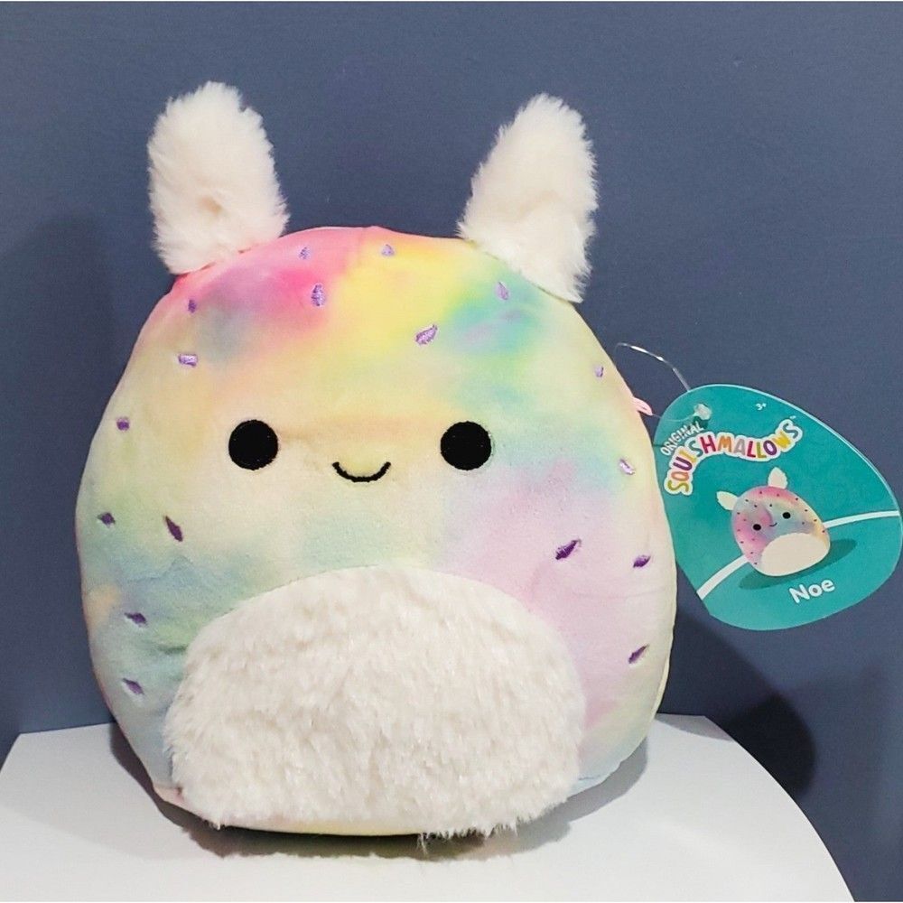 Squishmallow 7-8" NEO the Sea Bunny Kellytoy Soft Plush Easter gift toy doll